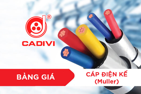 Bảng Giá Cáp Điện Kế CADIVI Muller