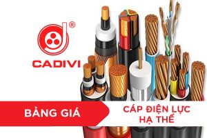 Bảng Giá Cáp Hạ Thế CADIVI