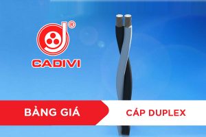 Bảng Giá Cáp Duplex CADIVI