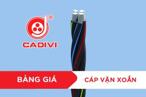 Bảng Giá Cáp Nhôm Vặn Xoắn ABC CADIVI