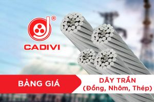 Bảng Giá Dây Cáp Trần CADIVI